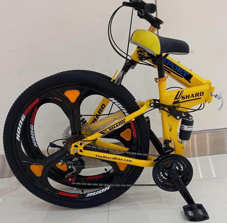 Range rover folding store bike