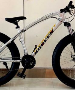 Fat Tire Adult Mountain Bike, High-Carbon Steel Frame Cruiser Bikes, Beach Snowmobile Bicycle, Double Disc Brake 26 Inch Wheels