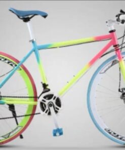 Men's And Women's Road Bicycles,26 Inch 24 Speed Bicycles,Adult-only High Carbon Steel Frame Racing Road Bike