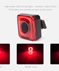 Bicycle Magicshine, Small, Portable, Convenient USB Rechargeable Rear Bike Light Bike Lights.Seemee 20 Bike Taillight 20 lumens max Output Bike Blinker