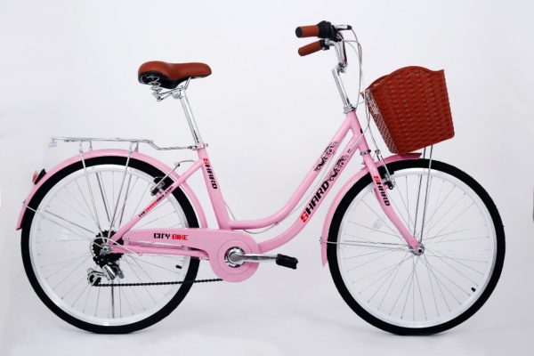 Shard City bike 24 inch,7 speed with basket ladies bike