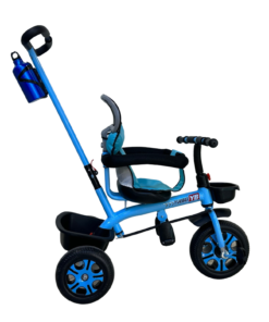 Kids Tricycle with blue and black color child 3 in 1