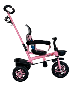 Kids Tricycle with Pink color child 3 in 1