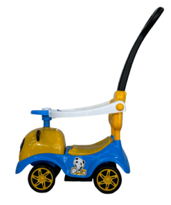 Kids Panda Car Yellow