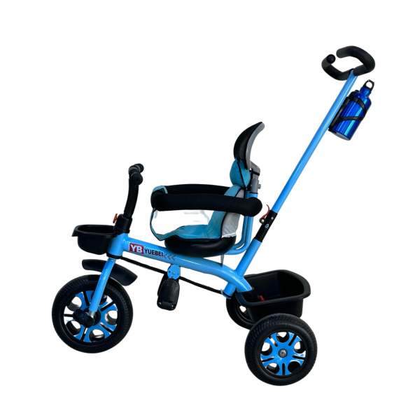 Kids Tricycle with blue and black color child 3 in 1