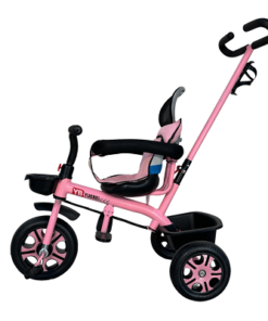 Kids Tricycle with Pink color child 3 in 1