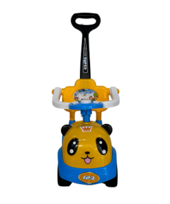 Kids Panda Car Yellow