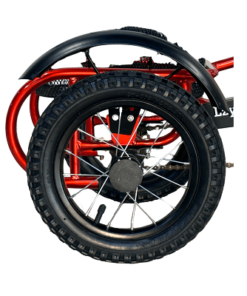 Kids Tricycle Red with basket 12 inches