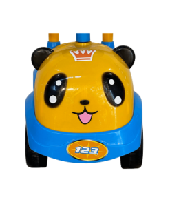 Kids Panda Car Yellow