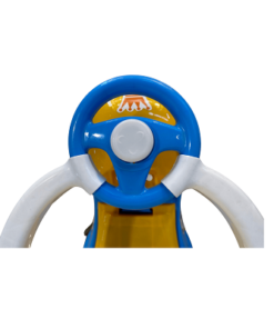 Kids Panda Car Yellow