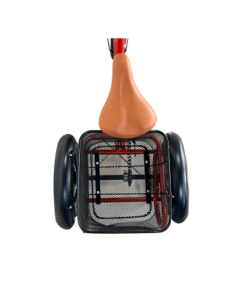 Kids Tricycle Red with basket 12 inches