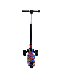 Kids scooter red skull