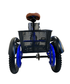 Kids Tricycle Blue with basket 12 inches