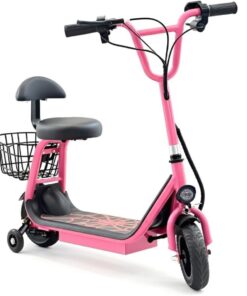 Mini Harley Electric Scooter Dubai with Foldable Design and Storage Basket