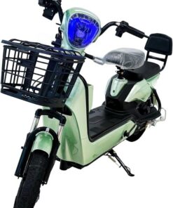 Electric Scooter Bike Dubai Dual Seat E-Scooter with Front Storage Basket