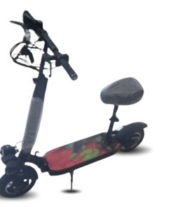 Smart Electric Scooter Dubai 1200W with Bluetooth Speakers and RGB Lighting