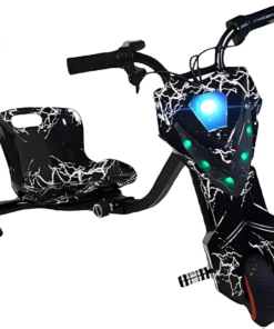 Kids Electric Drift Scooter Dubai with 360 degree spin drifting kart and LED lights
